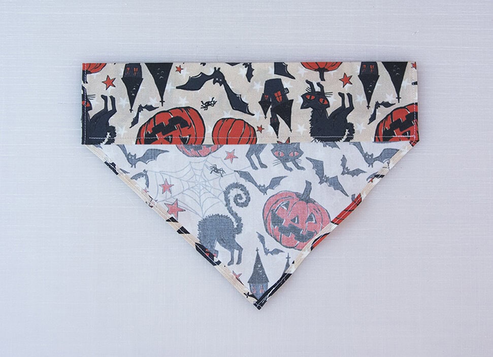 Halloween How To DIY Dog Bandanas for Under 3